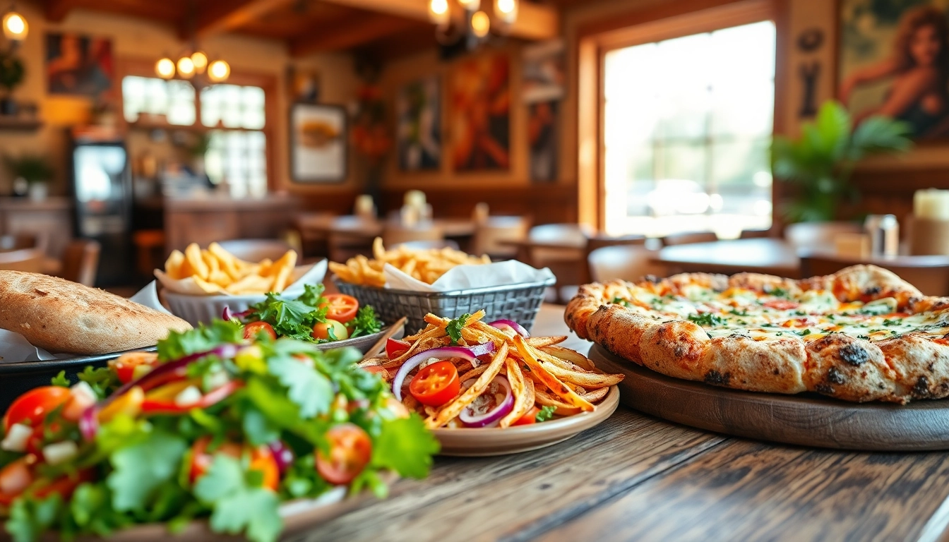 Visual delight of Clarksburg ca restaurants showcasing vibrant dishes for a community dining experience.