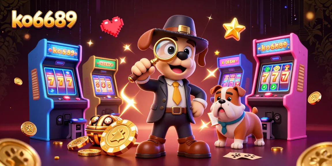 Play and win with ko6689 in an exciting casino setting with 3D characters and gaming elements.