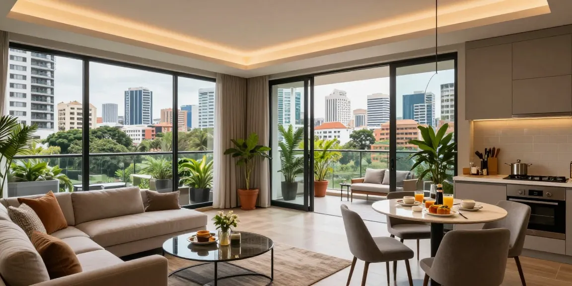 Explore luxurious interiors of cheap apartments for sale Westlands Nairobi, showcasing modern living spaces and elegant decor.