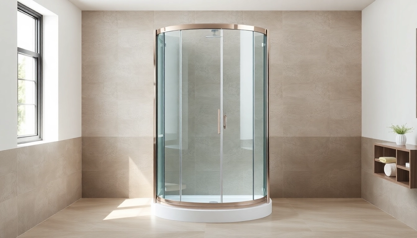 sonni Duschkabine zeigt stilvolles Design und hochwertige Materialien in modernem Badezimmer.