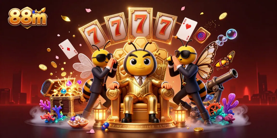 Engage in thrilling gaming action at 88m with vibrant slots, mystical characters, and a dynamic casino atmosphere.