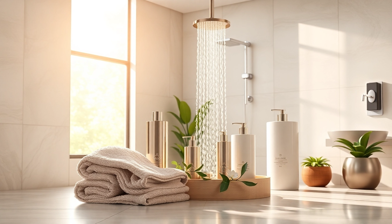 Showcasing sunny shower usa inc premium shower products in an inviting bathroom setting.