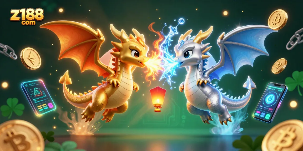 Spin and win at z188 com with spectacular 3D dragons and an exciting casino backdrop.