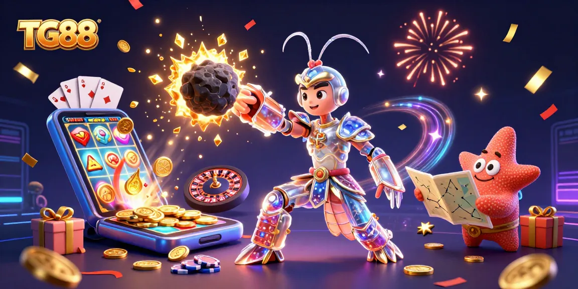 TG88 players enjoy a thrilling online gaming experience with exploding jackpots and vibrant casino games.