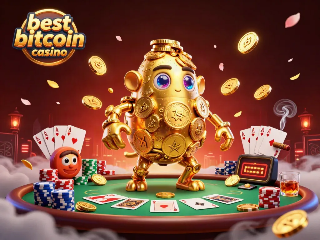 Engage in exciting gameplay at the best bitcoin casino with vibrant characters and action-packed scenes.