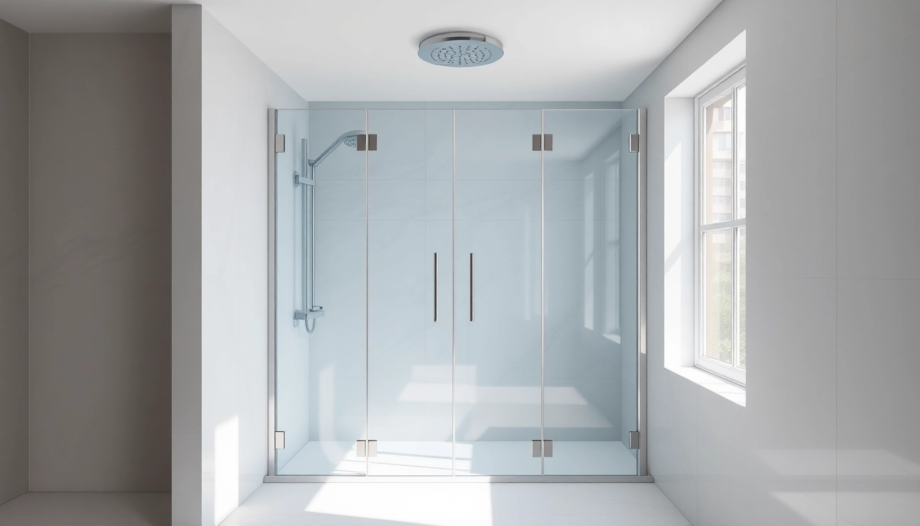Duschkabine 80x80 in modernem Badezimmer mit elegantem Design und natürlichem Licht.