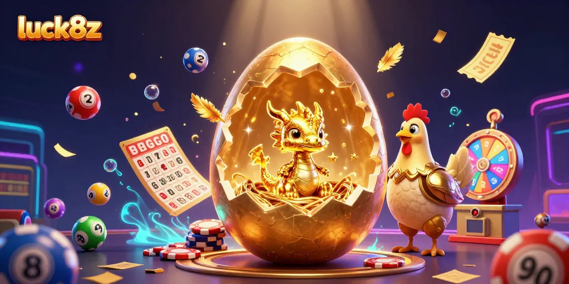 Engage in the excitement of luck8z as a golden dragon reveals poker treasures amidst high-stakes gaming.