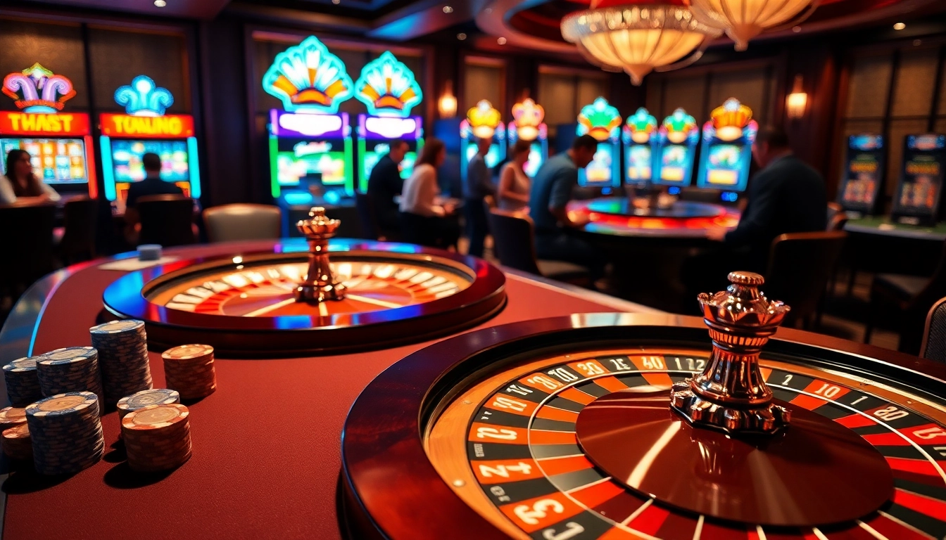 Experience thrilling poker and slot action at link may88's luxurious casino environment.