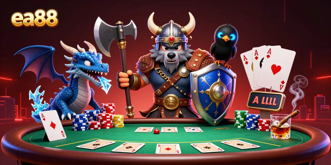 Engage with thrilling poker action and legendary characters at ea88 casino.