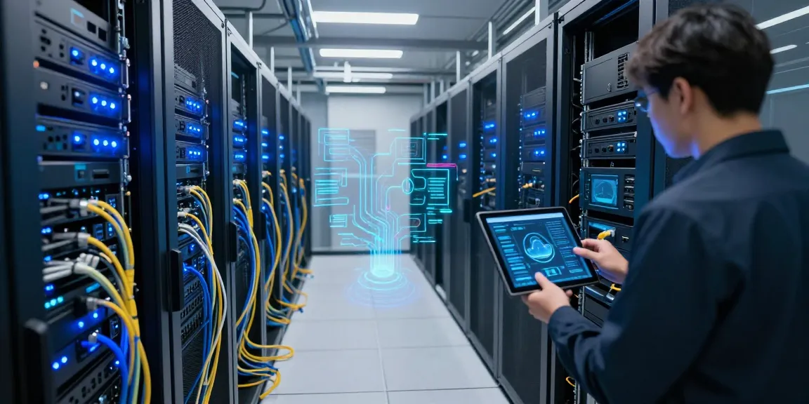 Thabet com cloud computing solutions in a modern tech environment.