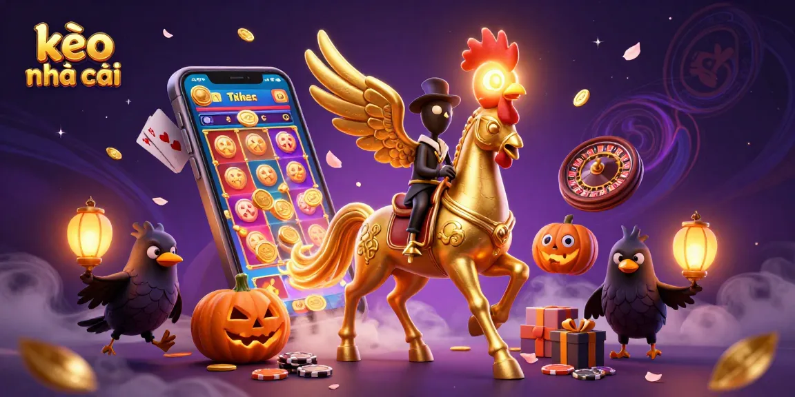 Engage with kèo nhà cái through thrilling casino adventures in a vibrant, magical setting.