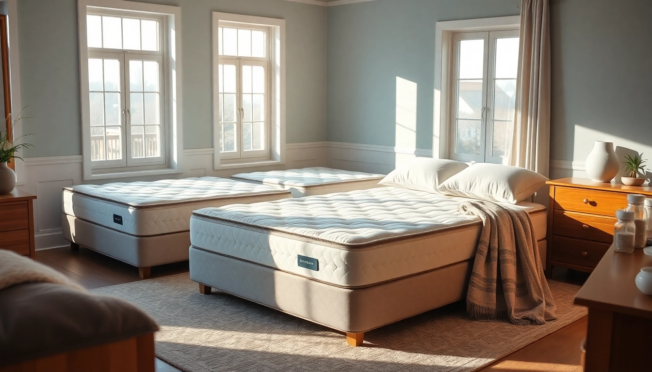 Shop posturepedic mattresses in a serene bedroom showcasing comfort and style.