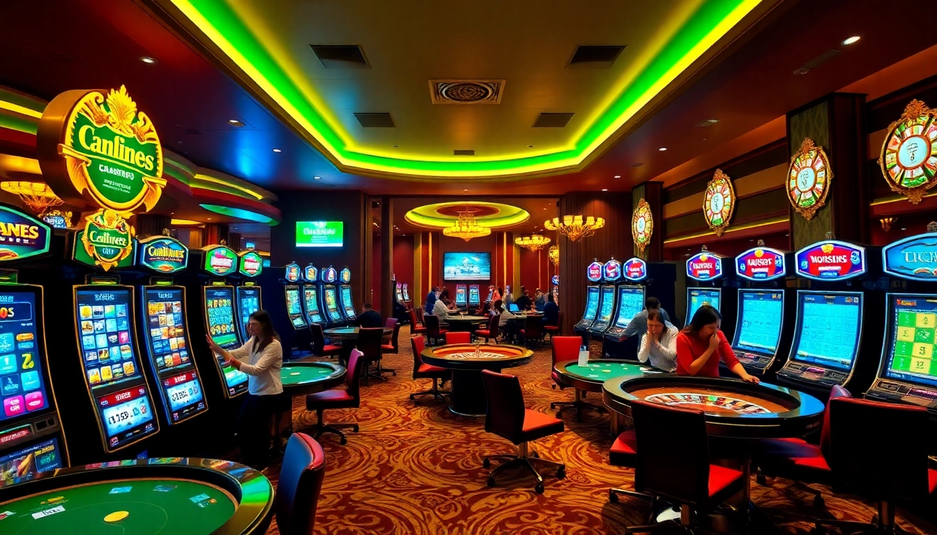 Experience the excitement of cổng game đổi thưởng hitclub in a luxury casino setting filled with thrilling games.