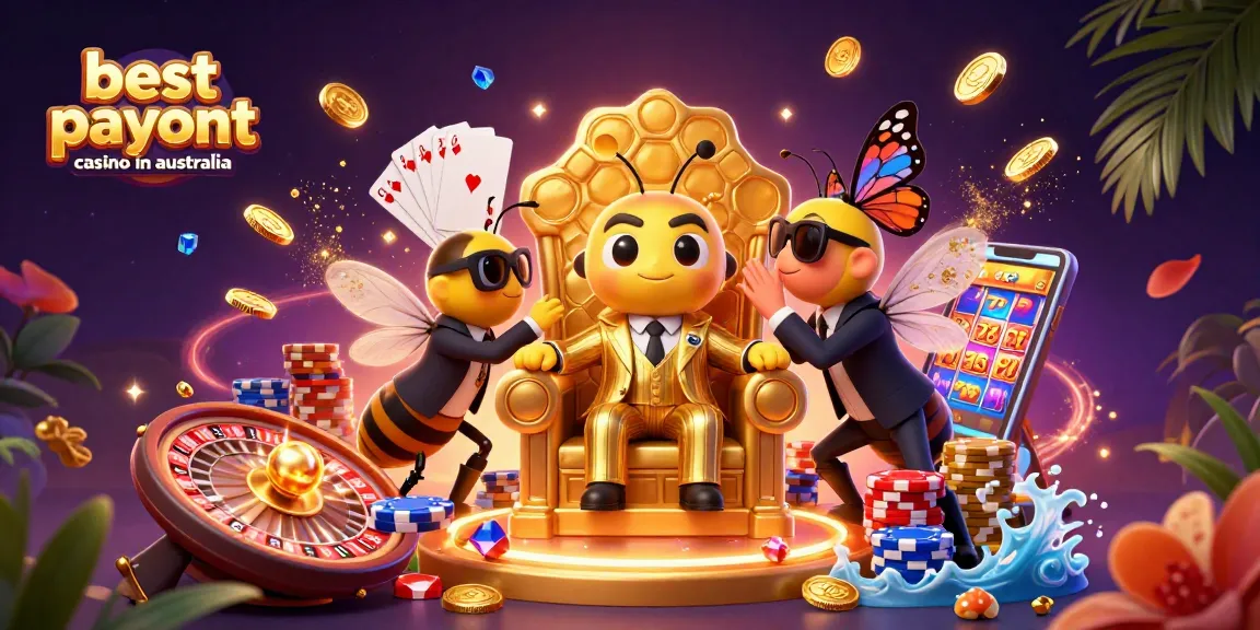 Experience the excitement of the best payout casino in Australia with vibrant gaming elements and characters