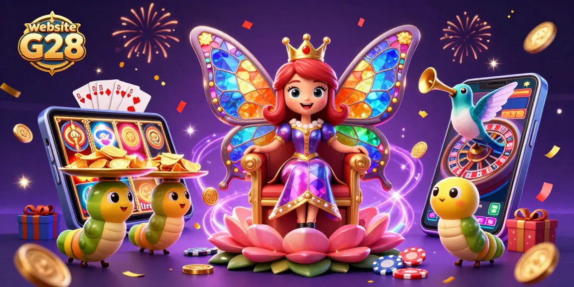Spin to win at website G28 with colorful slots and vibrant casino elements!